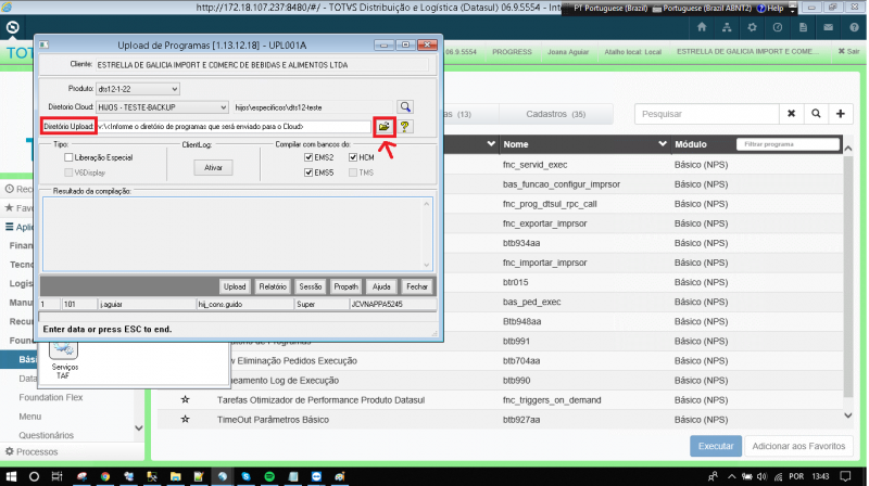 Arquivo:Compilacao dos fontes egb clicar em opcoes executarprograma upload diretorioupload.png